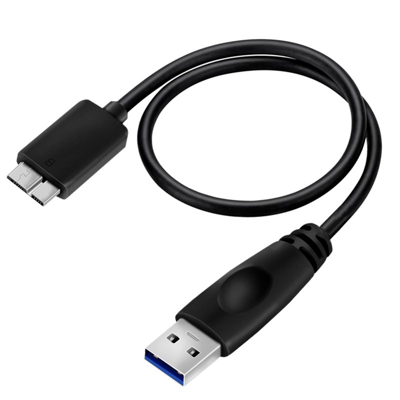 SaiTech IT USB 3.0 Cable A to Micro B high speed upto 5 Gbps data transfer cable for Portable External Hard Drive (SaiTech IT-015) - Image 1